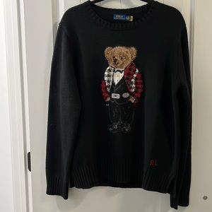 Ralph Lauren Bear Sweater. NWT